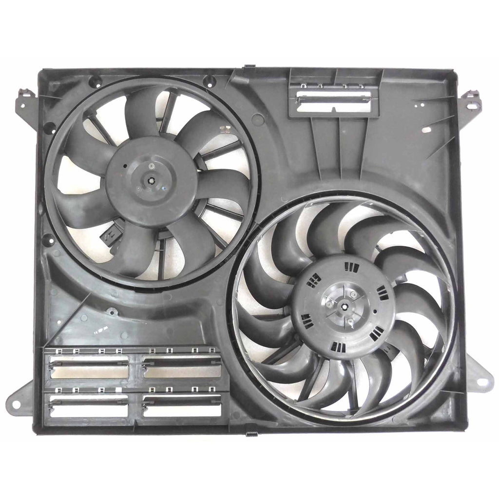 Radiator And Condenser Fan Assembly With Two Fans Side By Side For Ford Edge 2015-2022(FO3115223)