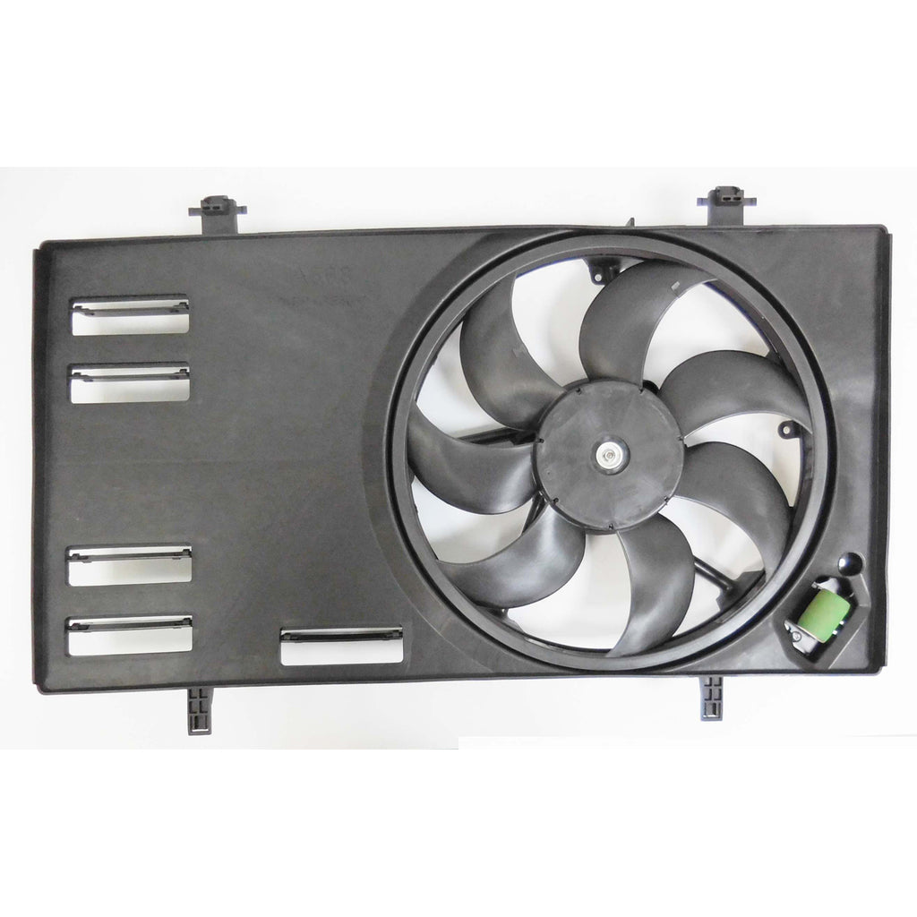 Radiator And Condenser Fan Assembly With One Big Fan For Ford Ecosport 2018-2022(FO3115227)