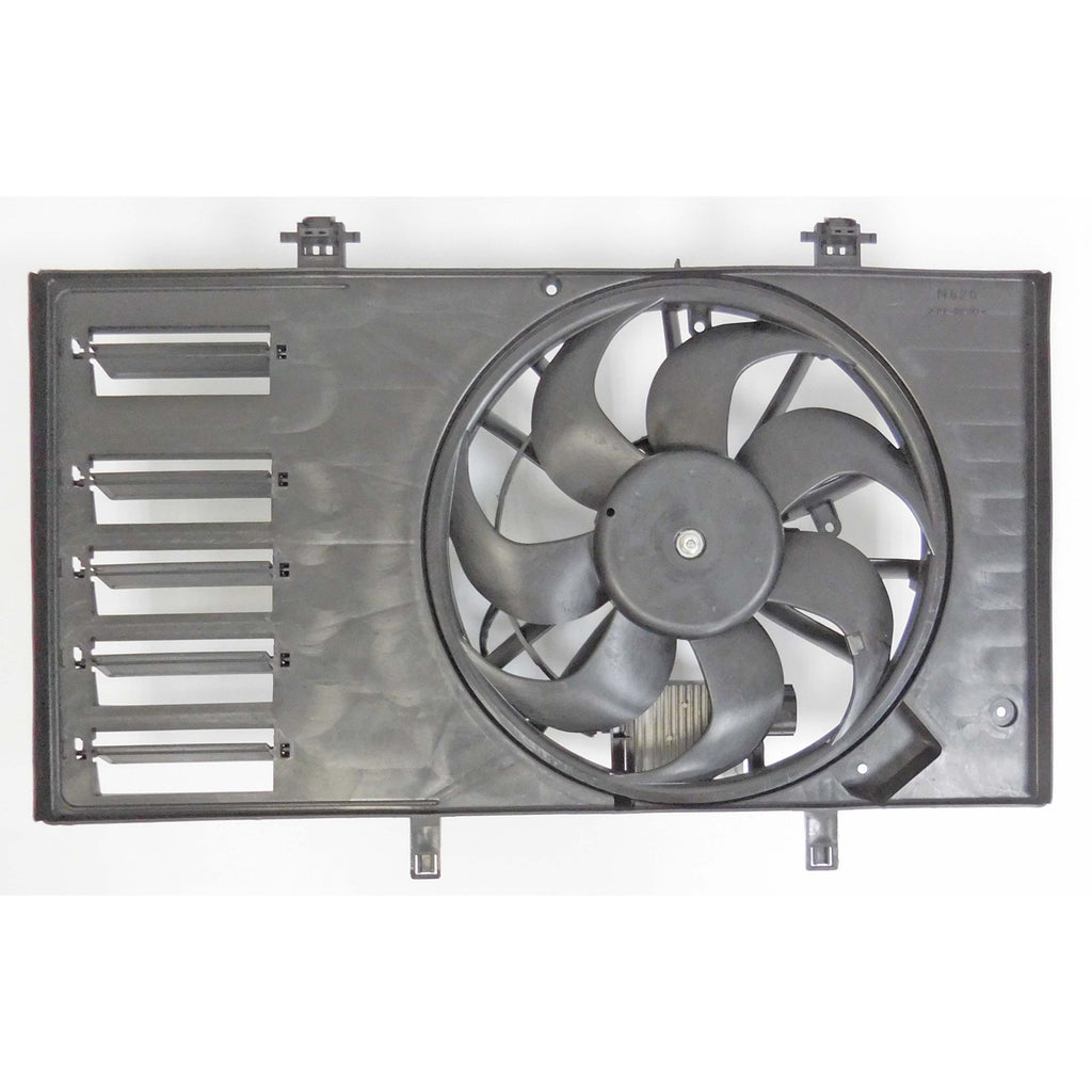 Radiator And Condenser Fan Assembly With One Big Fan For Ford Fiesta Hatchback 2014-2019(FO3115233)
