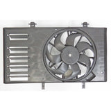 Radiator And Condenser Fan Assembly With One Big Fan For Ford Fiesta Hatchback 2014-2019(FO3115233)