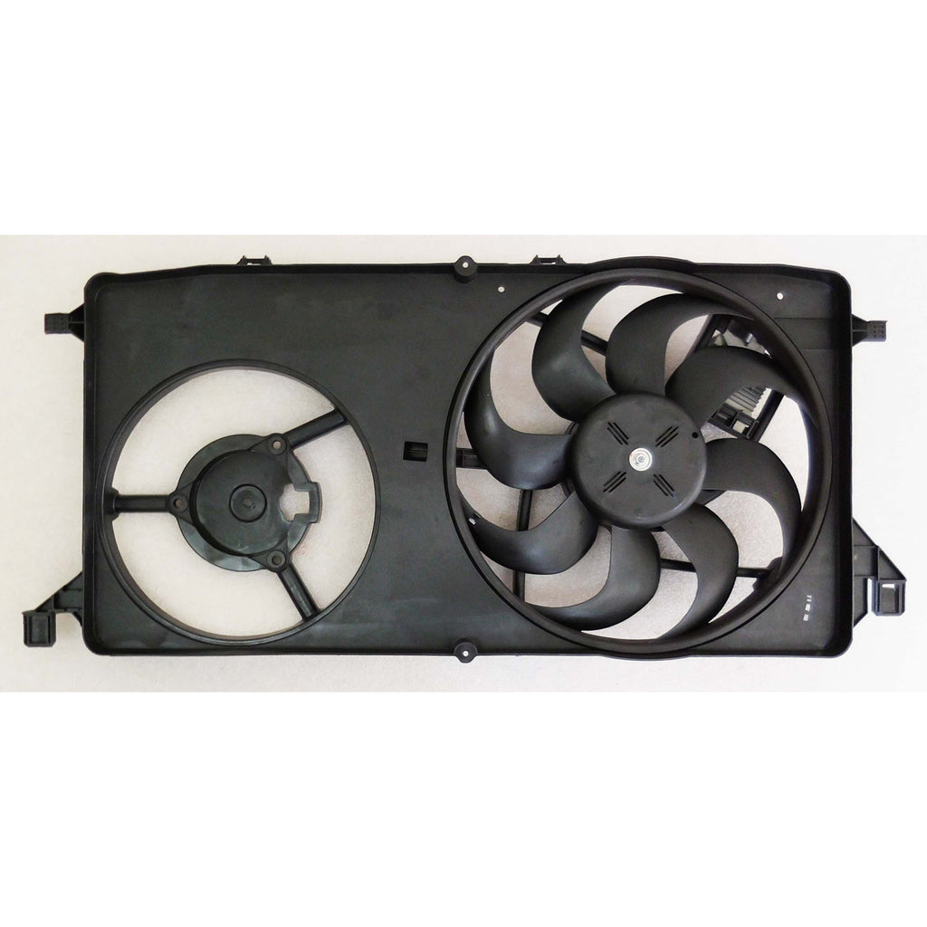 Radiator And Condenser Fan Assembly With One Big Fan For Ford Explorer Police Interceptor 2020-2022(FO3115234)