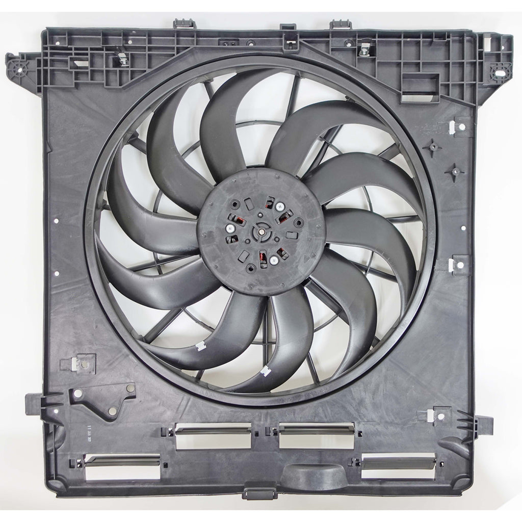 Radiator And Condenser Fan Assembly With One Big Fan For Ford Explorer Limited 2020-2023(FO3115239)