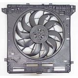 Radiator And Condenser Fan Assembly With One Big Fan For Ford Explorer Police Interceptor 2020-2023(FO3115240)