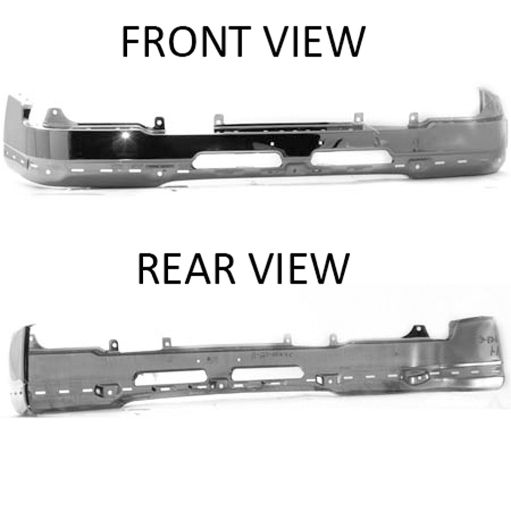 Bumper Face Bar Frontt For Chevrolet Pickup Chevy Silverado Classic 2007-2007(GM1002416V)