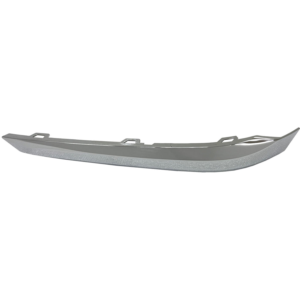 Frontont Driver Side Outer Bumper Cover Molding [below Head Light] Bright Chrome For Chevrolet Traverse Limited 2024-2024(GM1046133)