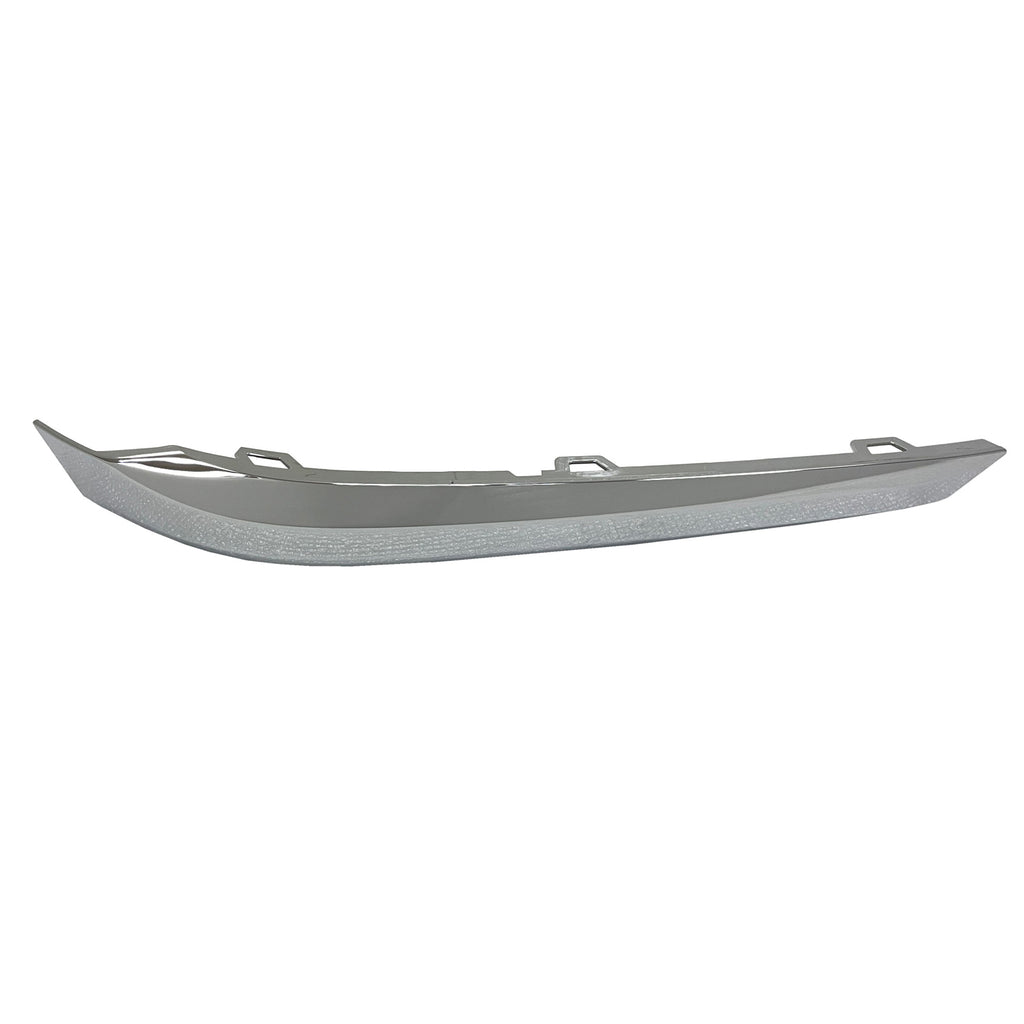 Frontont Passenger Side Outer Bumper Cover Molding [below Head Light] Bright Chrome For Chevrolet Traverse Limited 2024-2024(GM1047133)