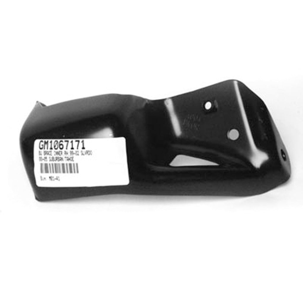 CAPA Certified Frontont Passenger Side Outer Bumper Bracket For Chevrolet Suburban 1500 2500 2000-2006(GM1067171C)