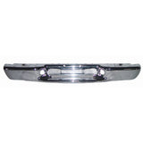 Step Bumper Face Bar Chrome Fltsd For Chevrolet S10 Pickup 2000-2004(GM1102415V)