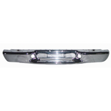 Step Bumper Face Bar Chrome Fltsd For Chevrolet S10 Pickup 2000-2004(GM1102415V)