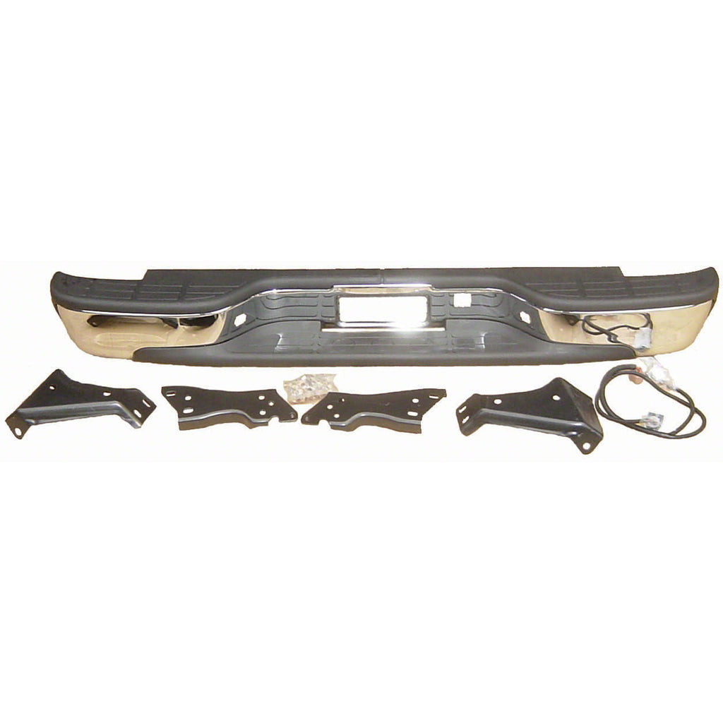 Rear Step Bumper Assembly For Gmc Pickup Gmc Sierra 2000-2005(GM1103123V)