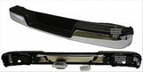 Bumper Rear Assembly Chrome Without Sensor Withblack Pads 03-25 / Fits 18-25 Without Blind Spot For Chevrolet Van Chevy Express 2000-2025(GM1103142)