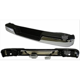 Bumper Rear Assembly Chrome Without Sensor Withblack Pads 03-25 / Fits 18-25 Without Blind Spot For Chevrolet Van Chevy Express 2000-2025(GM1103142)