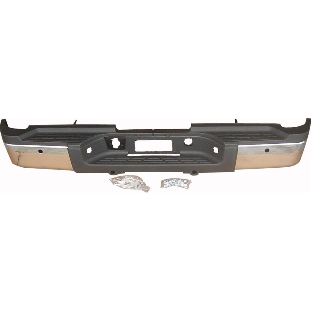 Rear Step Bumper Assembly For Chevrolet Pickup Chevy Silverado 2007-2010(GM1103154V)