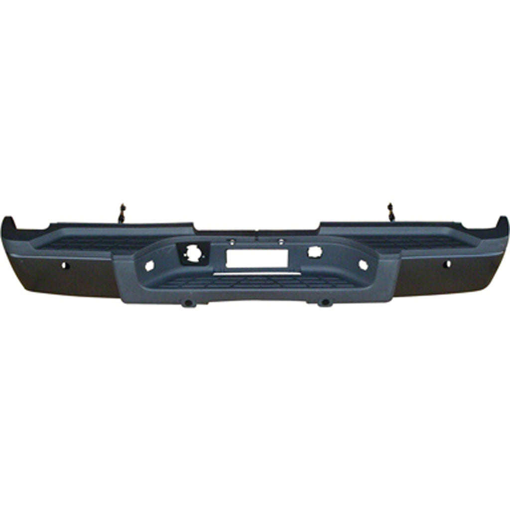 Rear Step Bumper Assembly For Chevrolet Pickup Chevy Silverado 25-3500 2011-2014(GM1103162V)