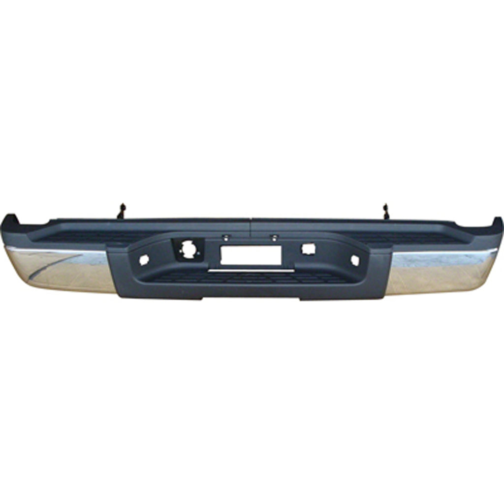 Rear Step Bumper Assembly For Chevrolet Pickup Chevy Silverado 25-3500 2011-2014(GM1103164V)