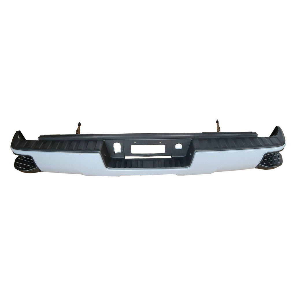 Bumper Rear Assembly Primed/ptm Without Park Assist Sensor For Chevrolet Pickup Chevy Silverado 1500&nbsp; - &nbsp;2014-2020 2015-2018(GM1103207)