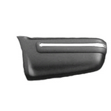Driver Side Rear Bumper Extension [2-pieces Withnuts] For 4-door Ls/lt Models For Chevrolet S10 Blazer 2000-2005(GM1104144)
