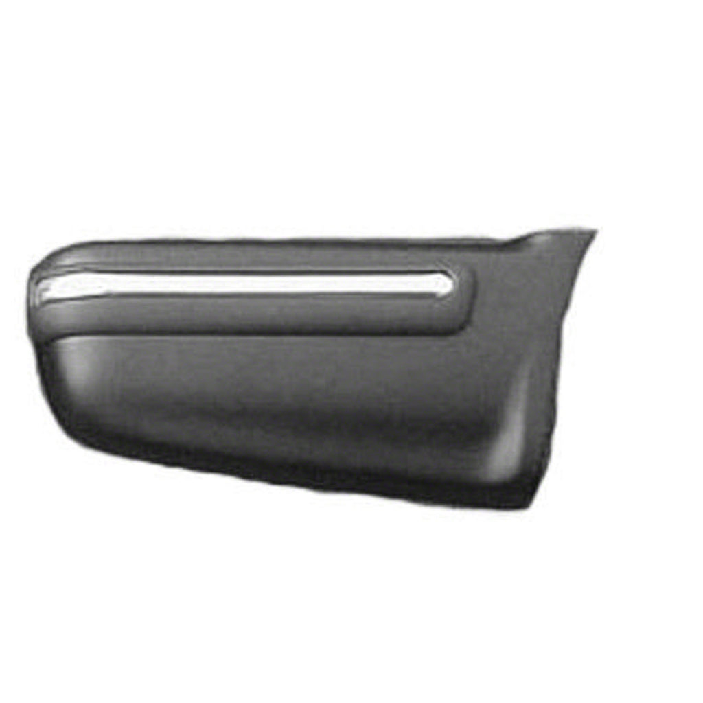 Passenger Side Rear Bumper Extension [2-pieces Withnuts] For 4-door Ls/lt Models For Chevrolet S10 Blazer 2000-2005(GM1105144)