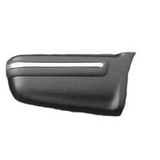 Passenger Side Rear Bumper Extension [2-pieces Withnuts] For 4-door Ls/lt Models For Chevrolet S10 Blazer 2000-2005(GM1105144)