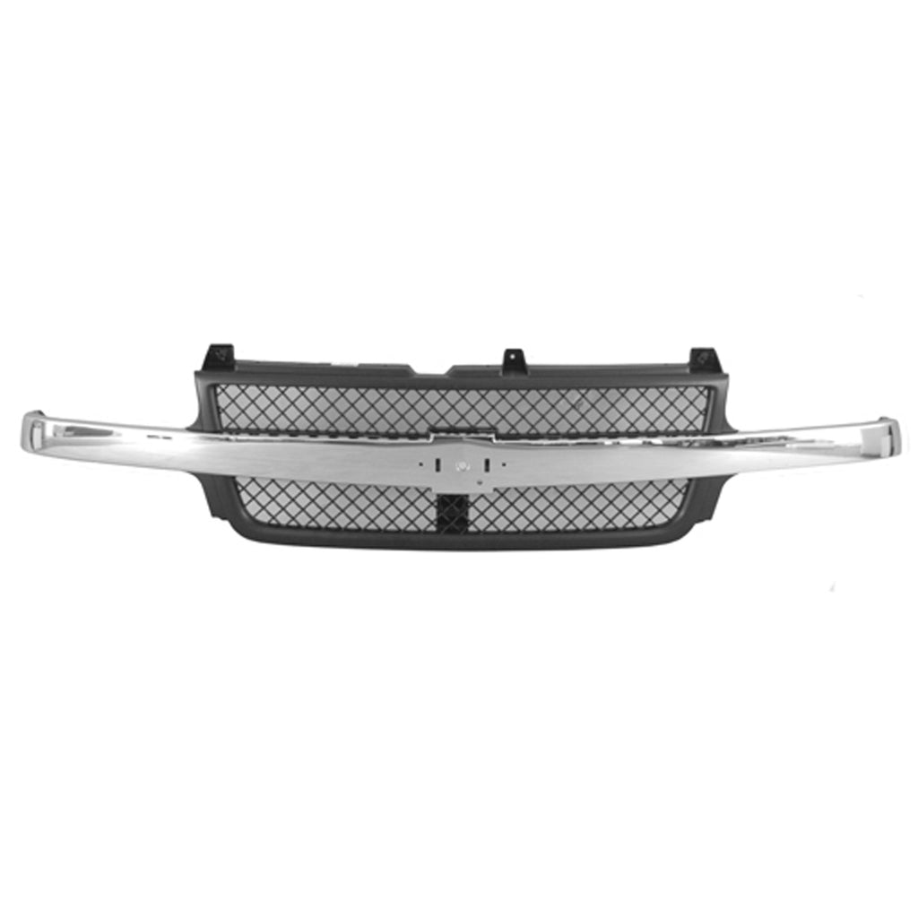 Frontont Grille For Chevrolet Pickup Chevy Silverado 2001-2002(GM1200523)