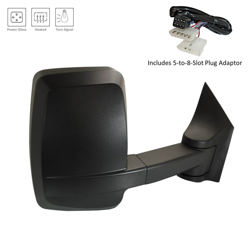 Passenger Side Door Mirearor For Chevrolet Van Chevy Express 2008-2023(GM1321531)