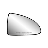Passenger Side Door Mirearor Glass Assembly [encased In Backing] For Pontiac G6 2005-2010(GM1325100)