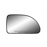 Passenger Side Door Mirearor Glass Assembly [encased In Backing] For Chevrolet Equinox 2005-2009(GM1325115)