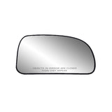 Passenger Side Door Mirearor Glass Assembly [encased In Backing] For Buick Rainier 2004-2007(GM1325140)