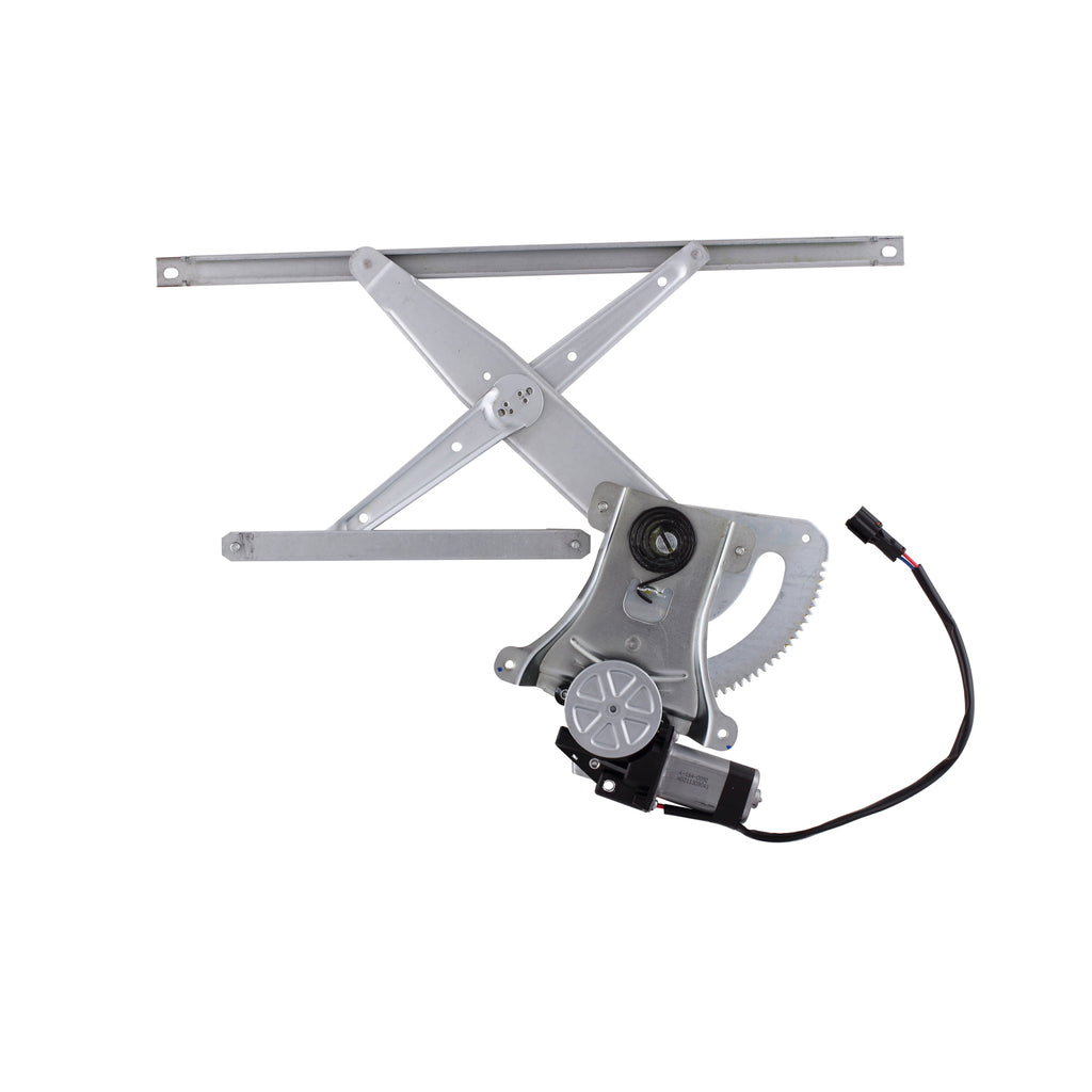 Frontont Driver Side Power Window Motor And Regulator Assembly Made Of Steel And Plastic For Chevrolet Aveo Sedan 2004-2011(GM1350180)