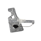 Frontont Driver Side Power Window Motor And Regulator Assembly Made Of Steel And Plastic For Chevrolet Equinox 2005-2009(GM1350217)