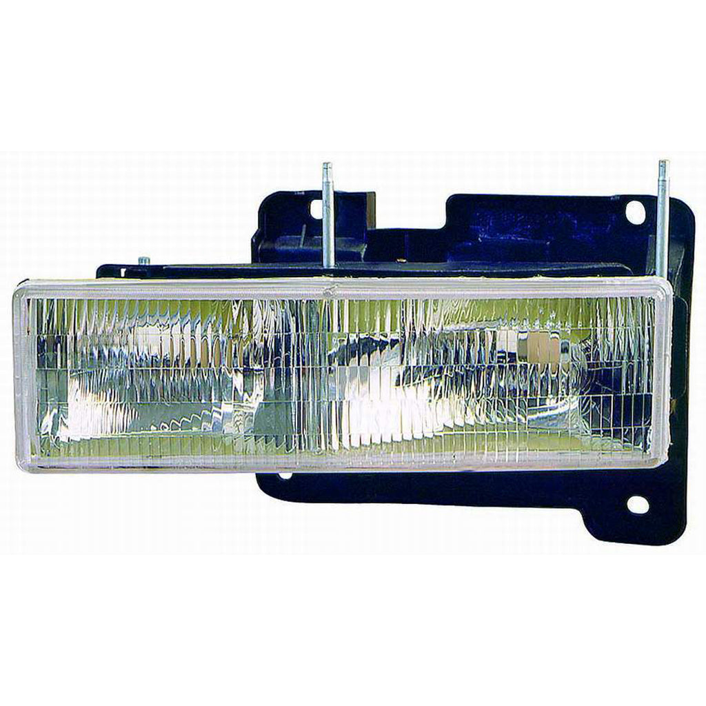 CAPA Certified Driver Side Composite Headlight Assembly For Chevrolet Pickup Chevy Fullsize C/k 2000-2002(GM2502101C)