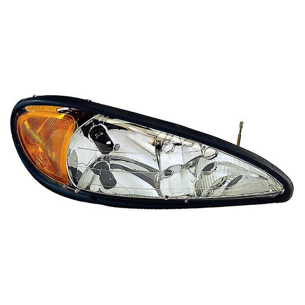 CAPA Certified Driver Side Headlight Assembly For Pontiac Grand Am 2000-2005(GM2502196C)