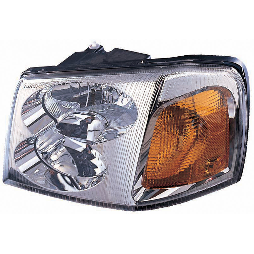 CAPA Certified Driver Side Headlight Assembly For Gmc Envoy 2002-2009(GM2502220C)