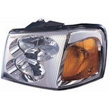 CAPA Certified Driver Side Headlight Assembly For Gmc Envoy 2002-2009(GM2502220C)