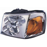 CAPA Certified Driver Side Headlight Assembly For Gmc Envoy 2002-2009(GM2502220C)