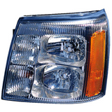CAPA Certified Driver Side Halogen Headlight Assembly For Cadillac Escalade 2002-2002(GM2502232C)