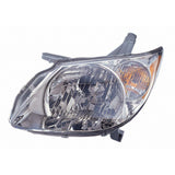 CAPA Certified Driver Side Headlight Assembly For Pontiac Vibe 2005-2008(GM2502249C)