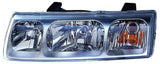 Head Lamp Driver Side Chrome Trim Hq For Saturn Vue 2005-2005(GM2502253)