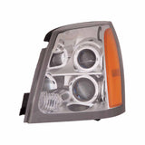CAPA Certified Driver Side Halogen Headlight Assembly For Cadillac Srx 2004-2009(GM2502287C)