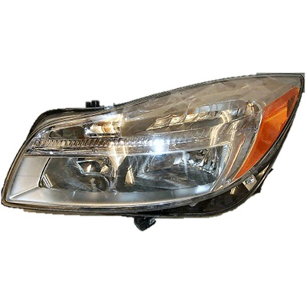 OEM Driver Side Halogen Headlight Assembly For Buick Regal (2011-) 2011-2013(GM2502353OE)
