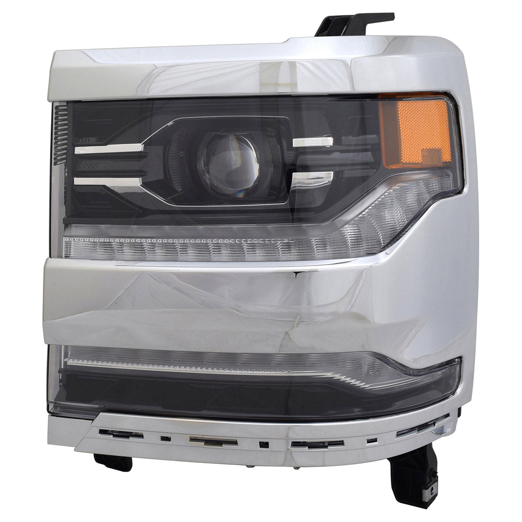 CAPA Certified Driver Side Led Headlight Assembly For Chevrolet Pickup Chevy Silverado 1500 2016-2018(GM2502452C)