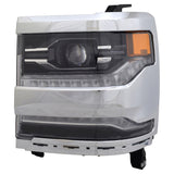 CAPA Certified Driver Side Led Headlight Assembly For Chevrolet Pickup Chevy Silverado 1500 2016-2018(GM2502452C)