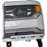 Head Lamp Driver Side Led Withchrome Bezel Hq For Chevrolet Pickup Chevy Silverado 1500&nbsp; - &nbsp;2014-2020 2016-2018(GM2502452)