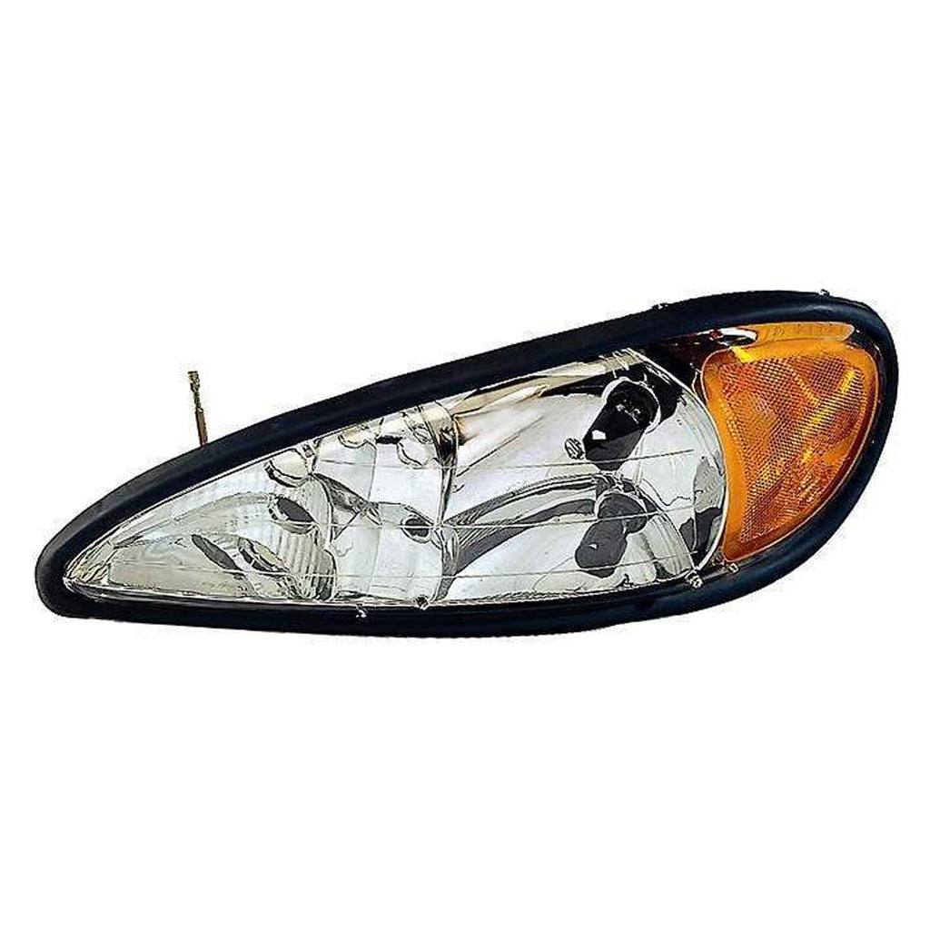 CAPA Certified Passenger Side Headlight Assembly For Pontiac Grand Am 2000-2005(GM2503196C)