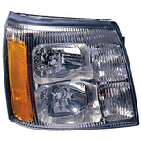 Passenger Side Halogen Headlight Assembly For Cadillac Escalade 2002-2002(GM2503232V)
