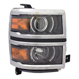 Reconditioned Oe Passenger Side Projector Style Halogen Headlight Assembly For Chevrolet Pickup Chevy Silverado 1500 2014-2015(GM2503389R)