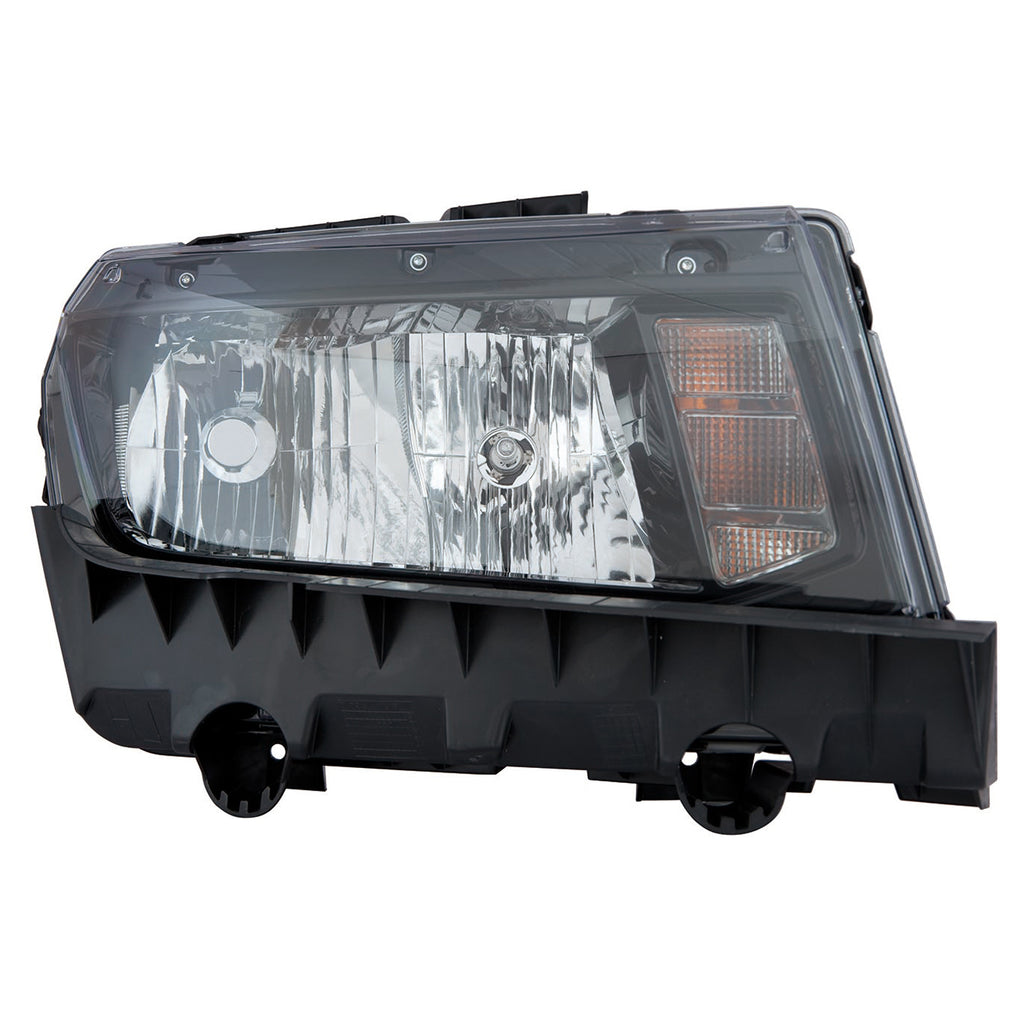 Passenger Side Halogen Headlight Assembly For Chevrolet Camaro 2014-2015(GM2503391V)