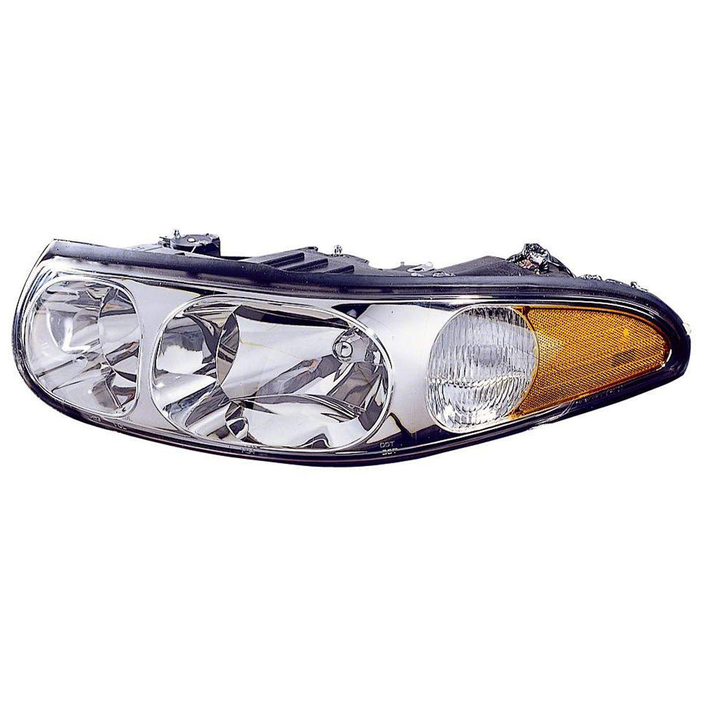 CAPA Certified Driver Side Headlight Lens And Housing For Buick Lesabre 2000-2005(GM2518152C)