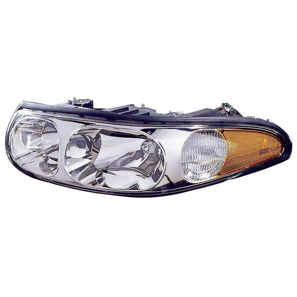 CAPA Certified Passenger Side Headlight Lens And Housing For Buick Lesabre 2000-2005(GM2519152C)