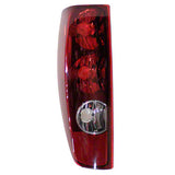 CAPA Certified Driver Side Tail Light Lens And Housing For Chevrolet Colorado 2004-2012(GM2800164C)